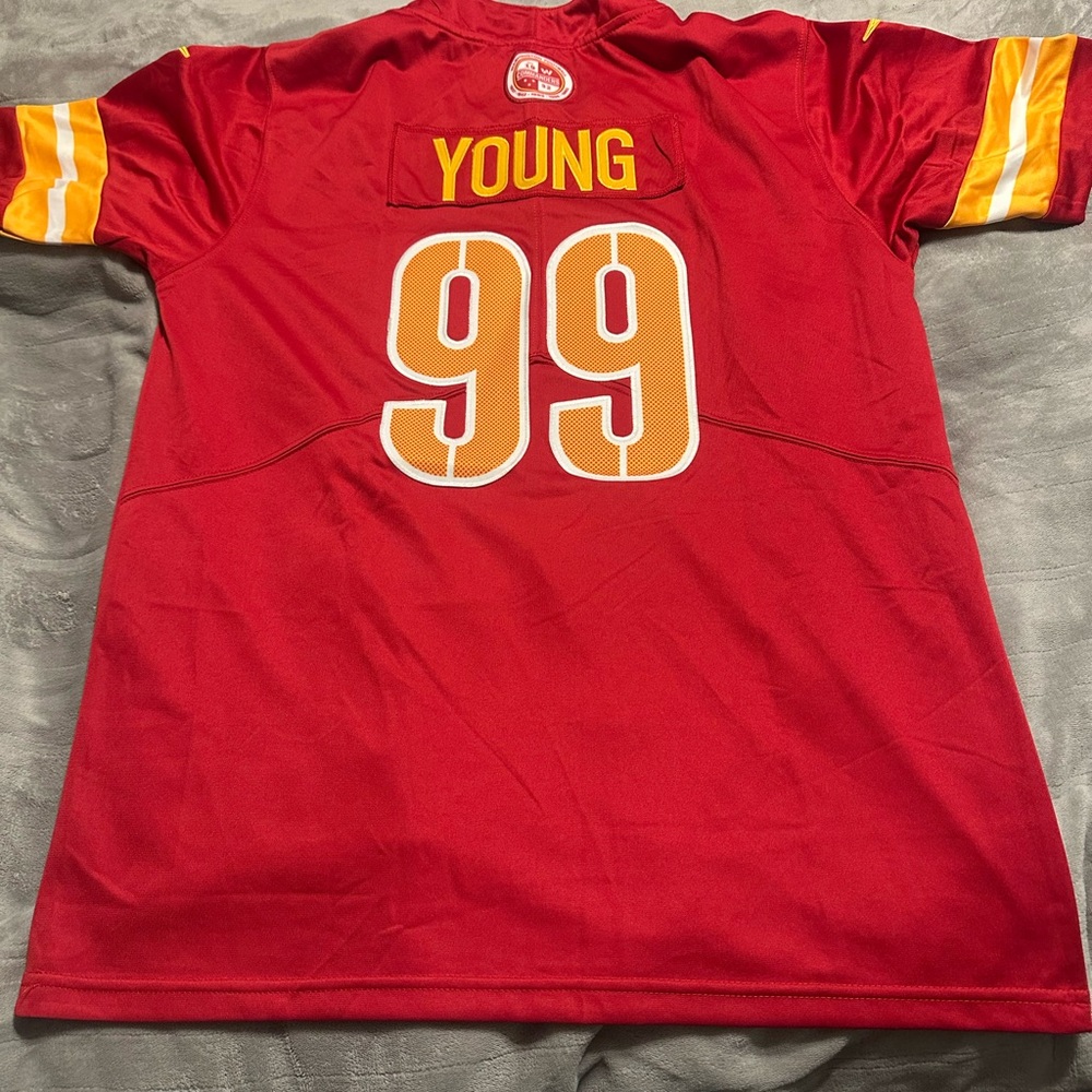 Commanders young jersey (adult size small)